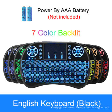 Smart TV Backlit USB Mini Wireless Keyboard